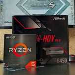 Ryzen 5 3600+ B450+16Gb ASRock Ballistix DDR4 s-AM4 игровой комплект