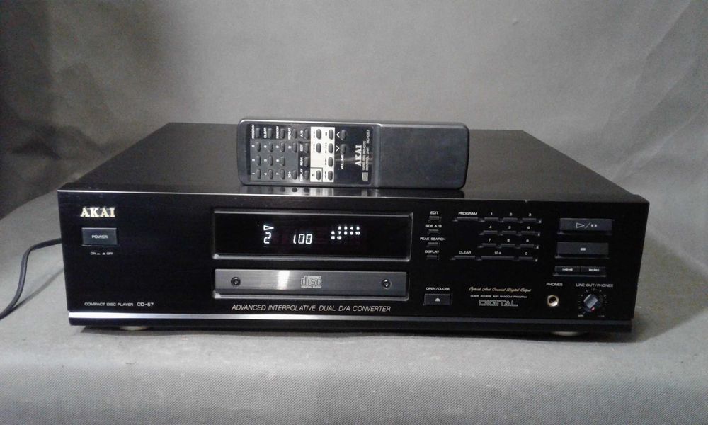 AKAI CD-57,pilot,odtwarzacz cd