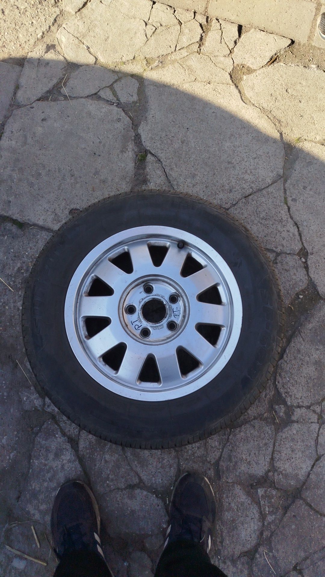AluFelgi 15 5x112 z oponami letnimi 195/65r15