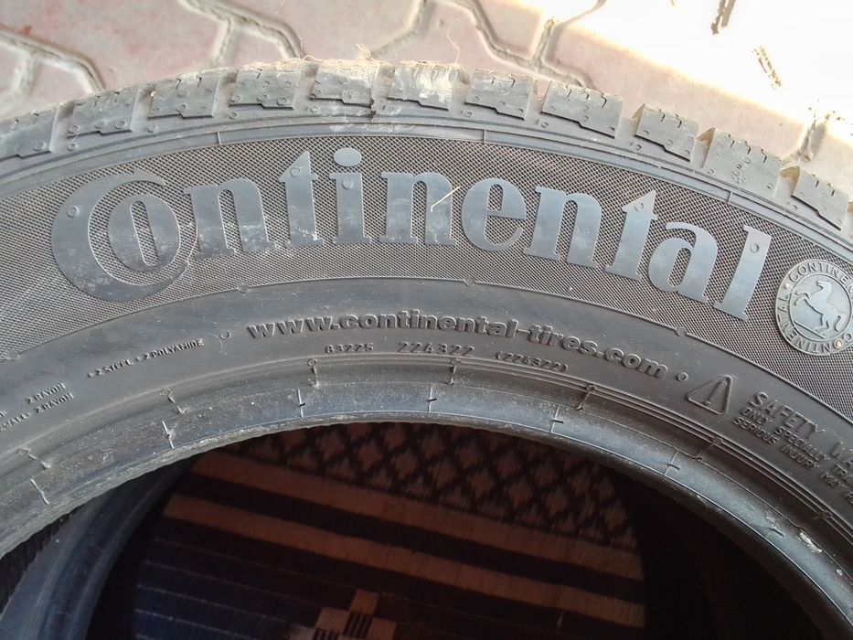 Cena za 2 Opony zimowe 205/60r16 CONTINENTAL 6.5mm