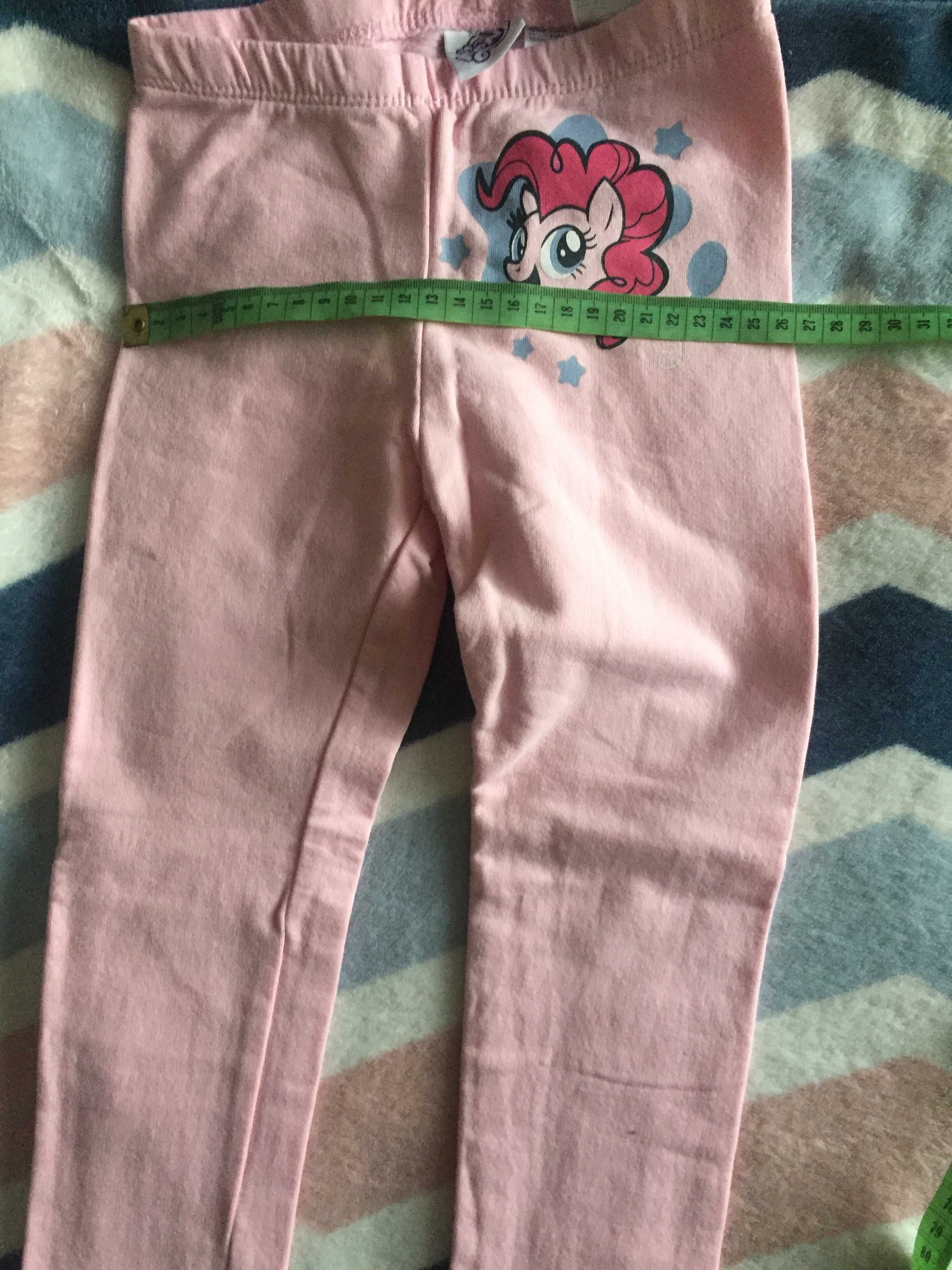 Rozowe legginsy My Little Pony 4-6 lat