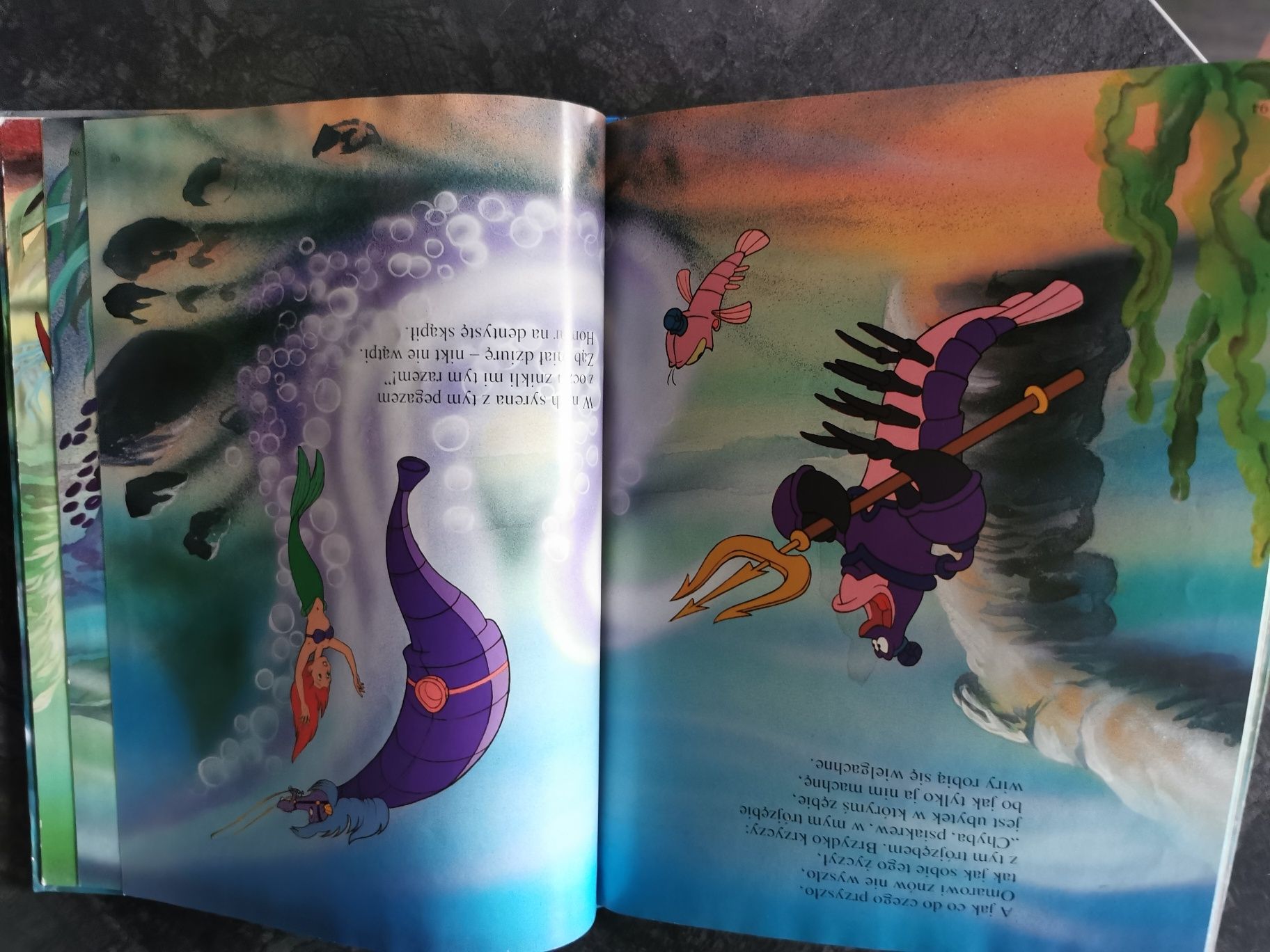 Książka tajemnice morskich głębin Walt Disney Egmont 1995