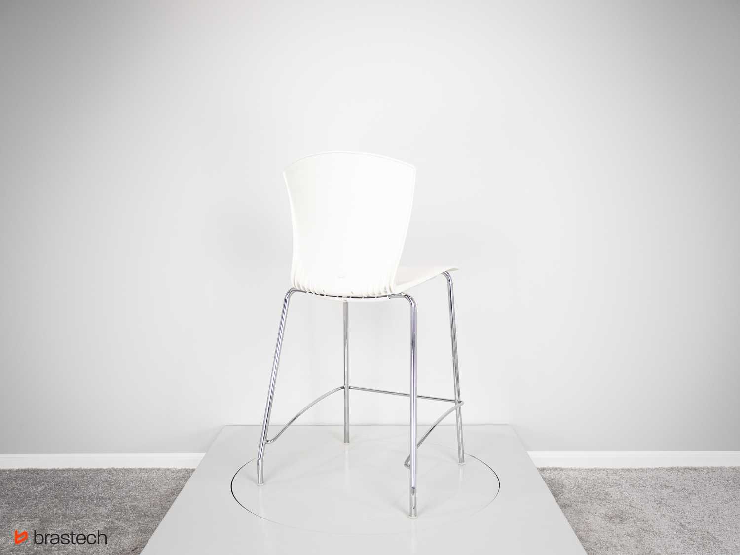 Hoker krzesło metalowe nowoczesny Carina chair