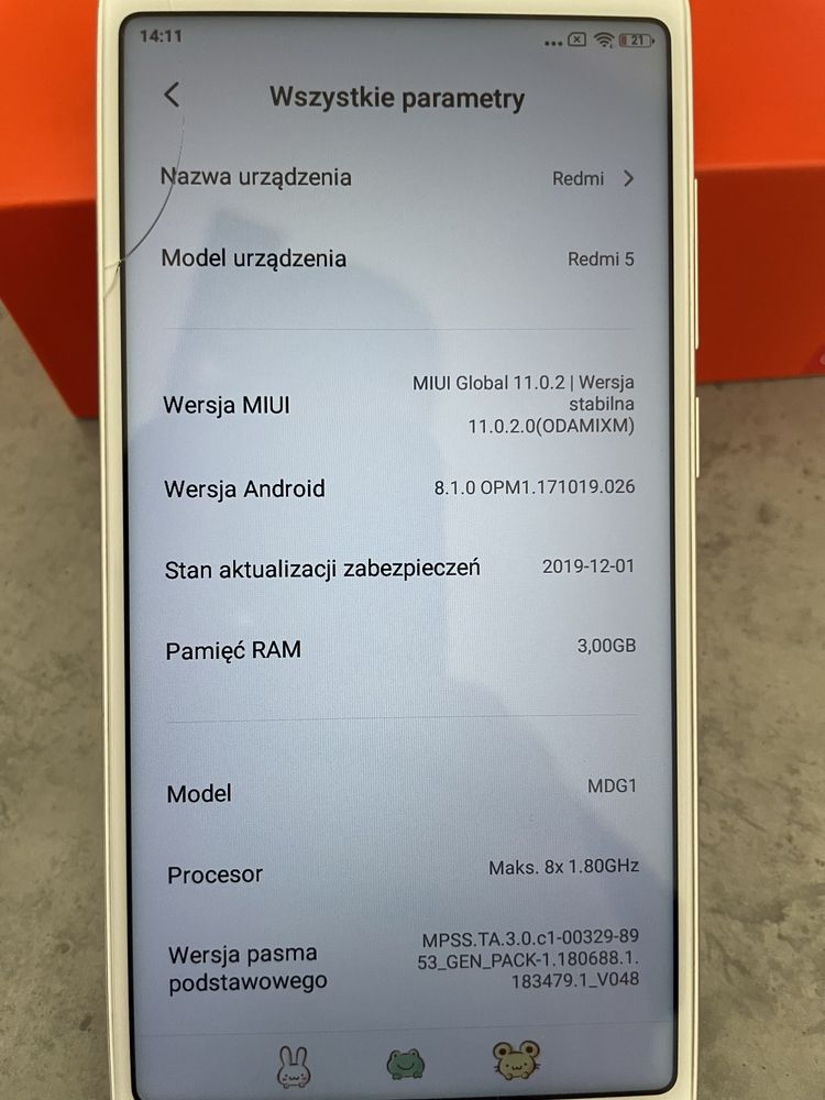 Xiaomi redmi 5 gold