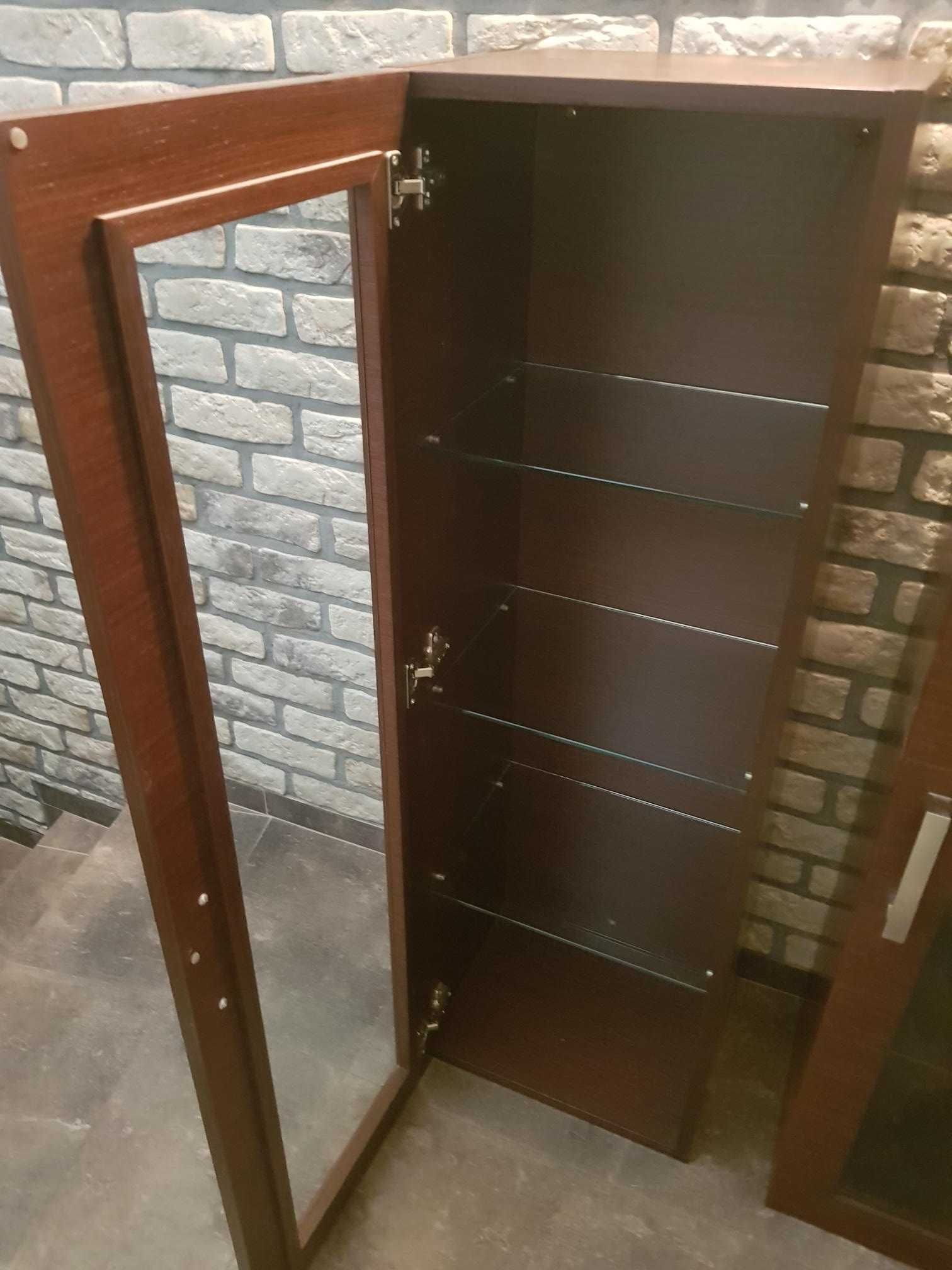 Witryny meblowe wiszące fornir