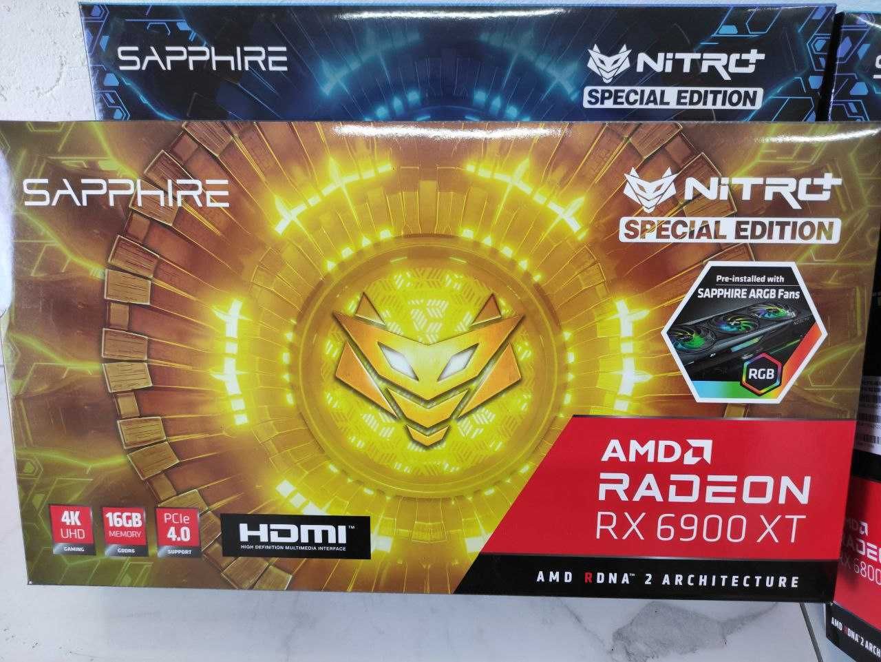 Відеокартки Sapphire AMD Radeon RX6900XT NITRO+