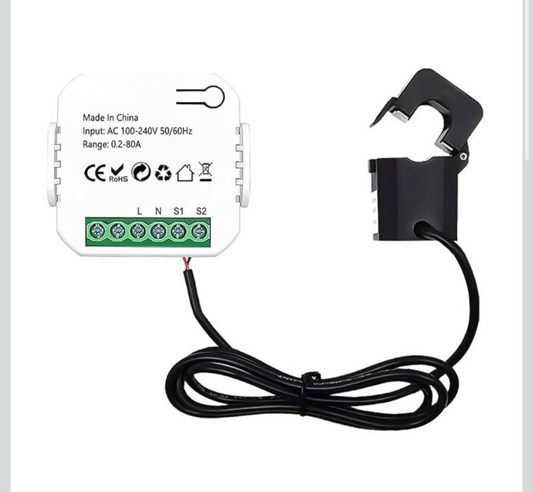 POFET Inteligentny licznik/monitor zużycia energii WiFi