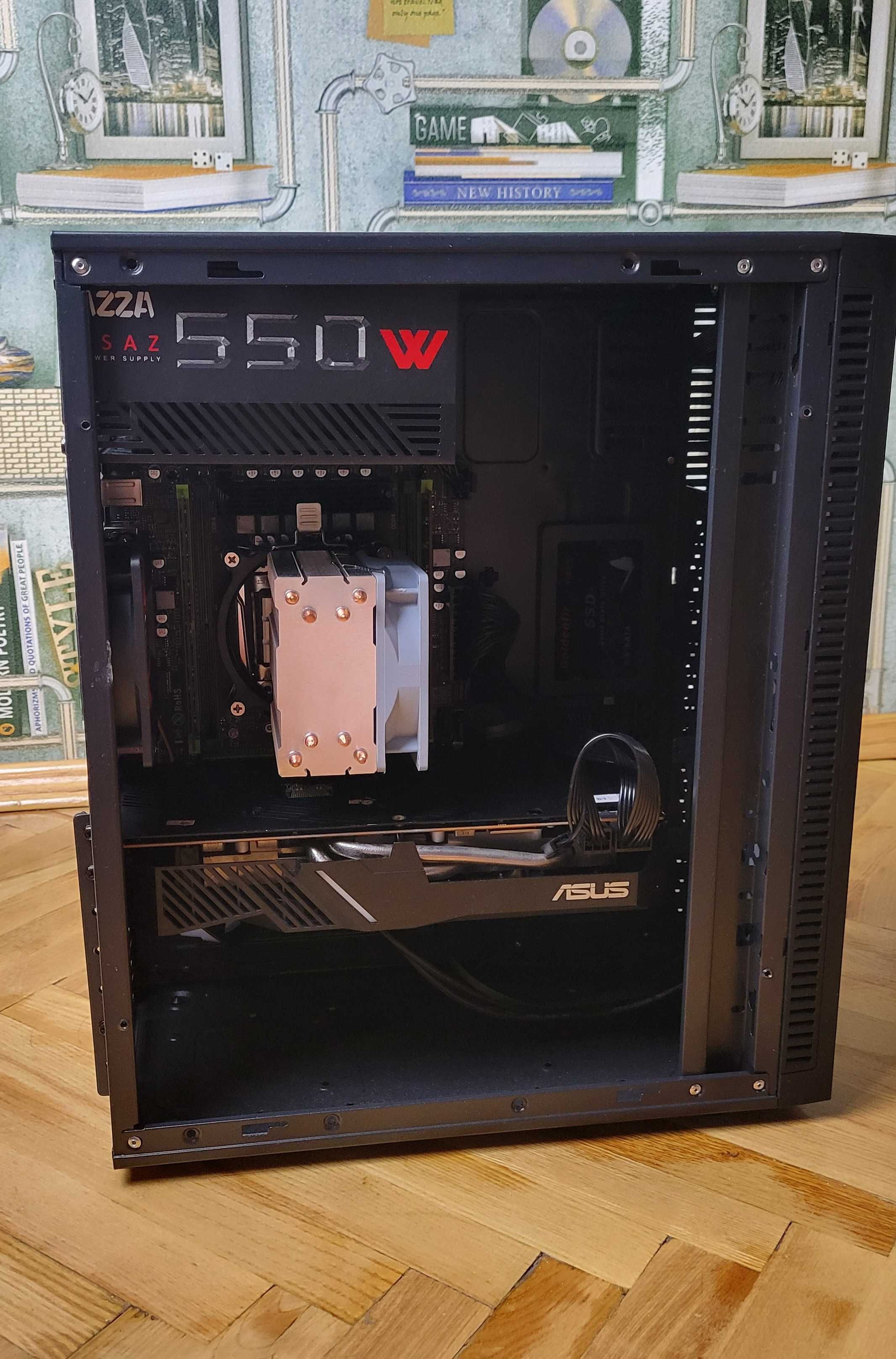 Ігровий ПК (8 ядер, 16 п., 16 ГБ ОЗУ, Asus Dual RX 5700 8 GB)