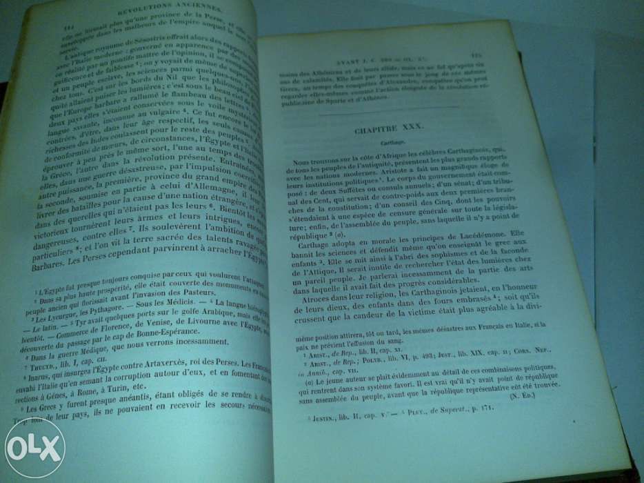 essai historique sur les révolutions (f. a. chateaubriand) 1860 livro