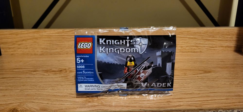 Lego Knights Kingdom 5998 rycerz Vladek saszetka klocki unikat