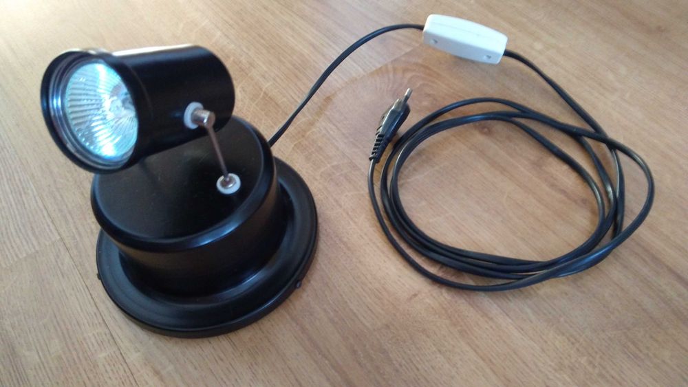 Przedmiot kolekcjonerski, lampa (reflektor) halogenowa wyrób PRL