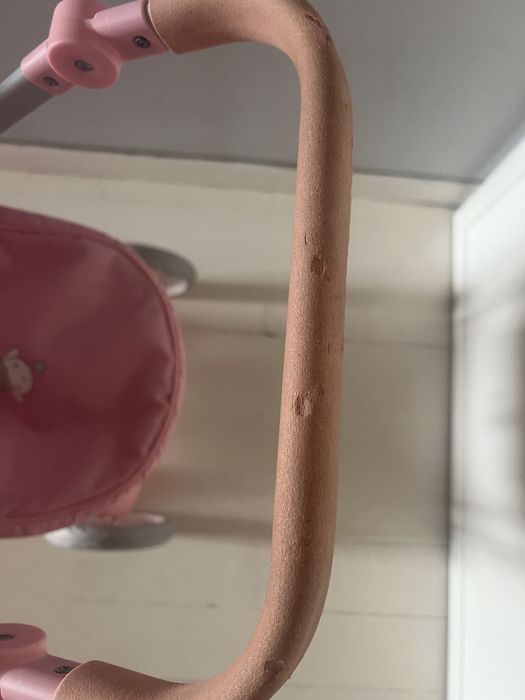 Wózek dziewczęcy dla lalek