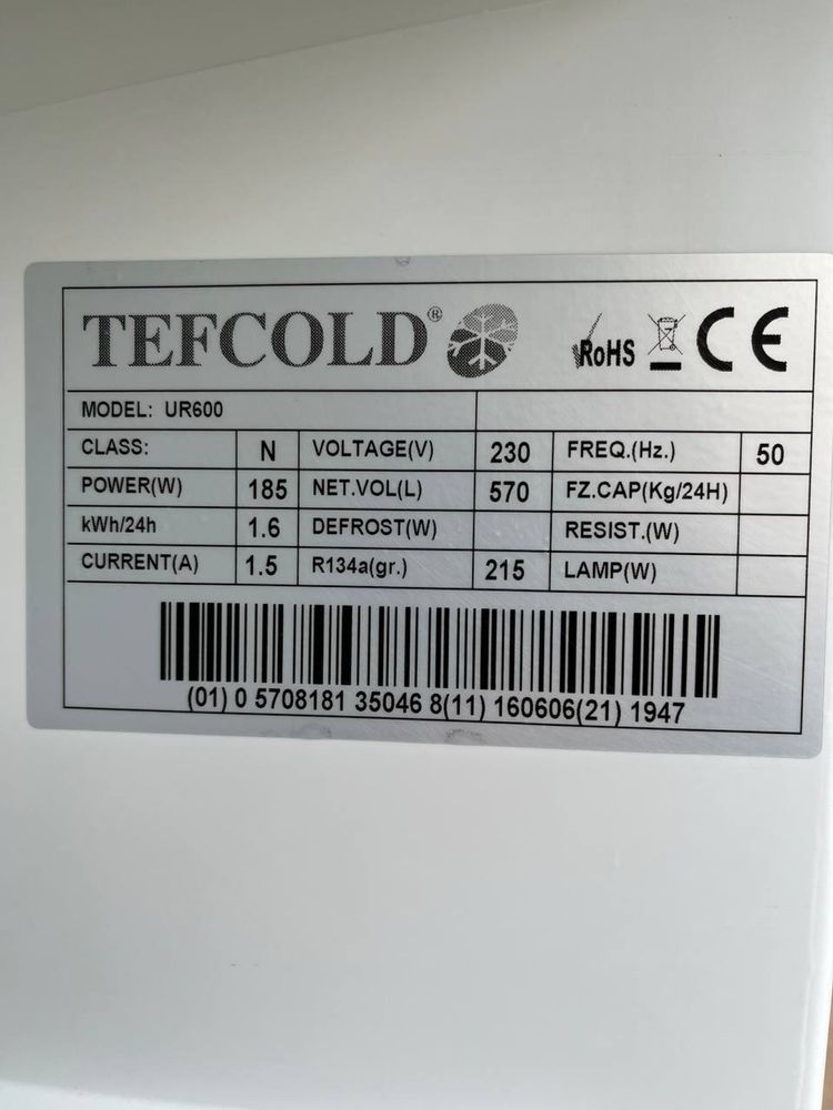 Холодильник Tefcold ur600