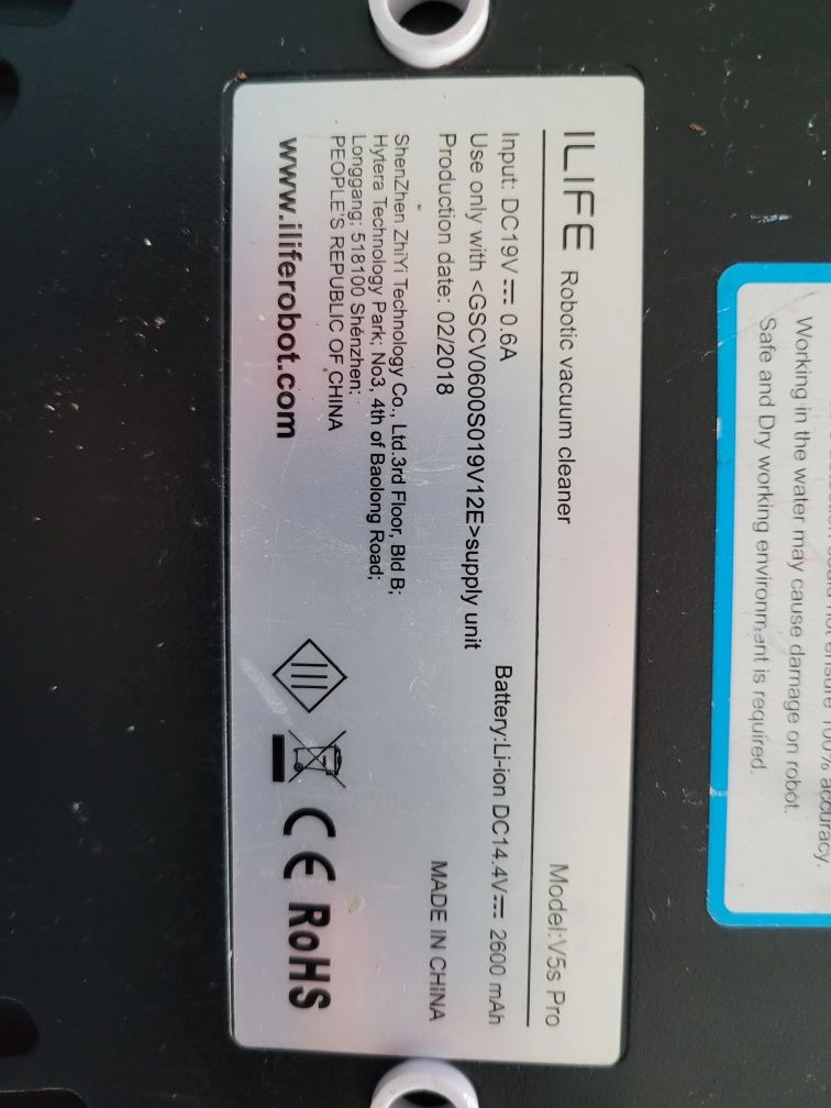ILIFE V5s Pro Odkurzacz robot MOP!