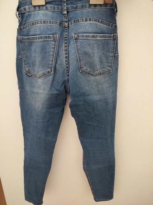 Calças estilo descosidas tamanho 36, Tiffosi