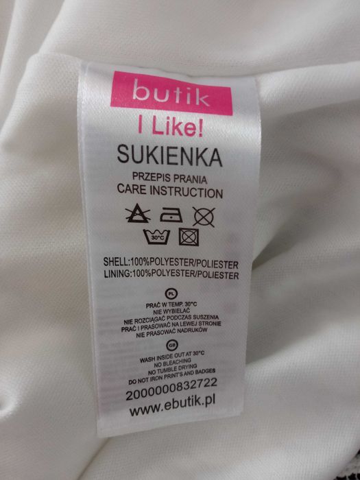 Letnia sukienka koronkowa XS