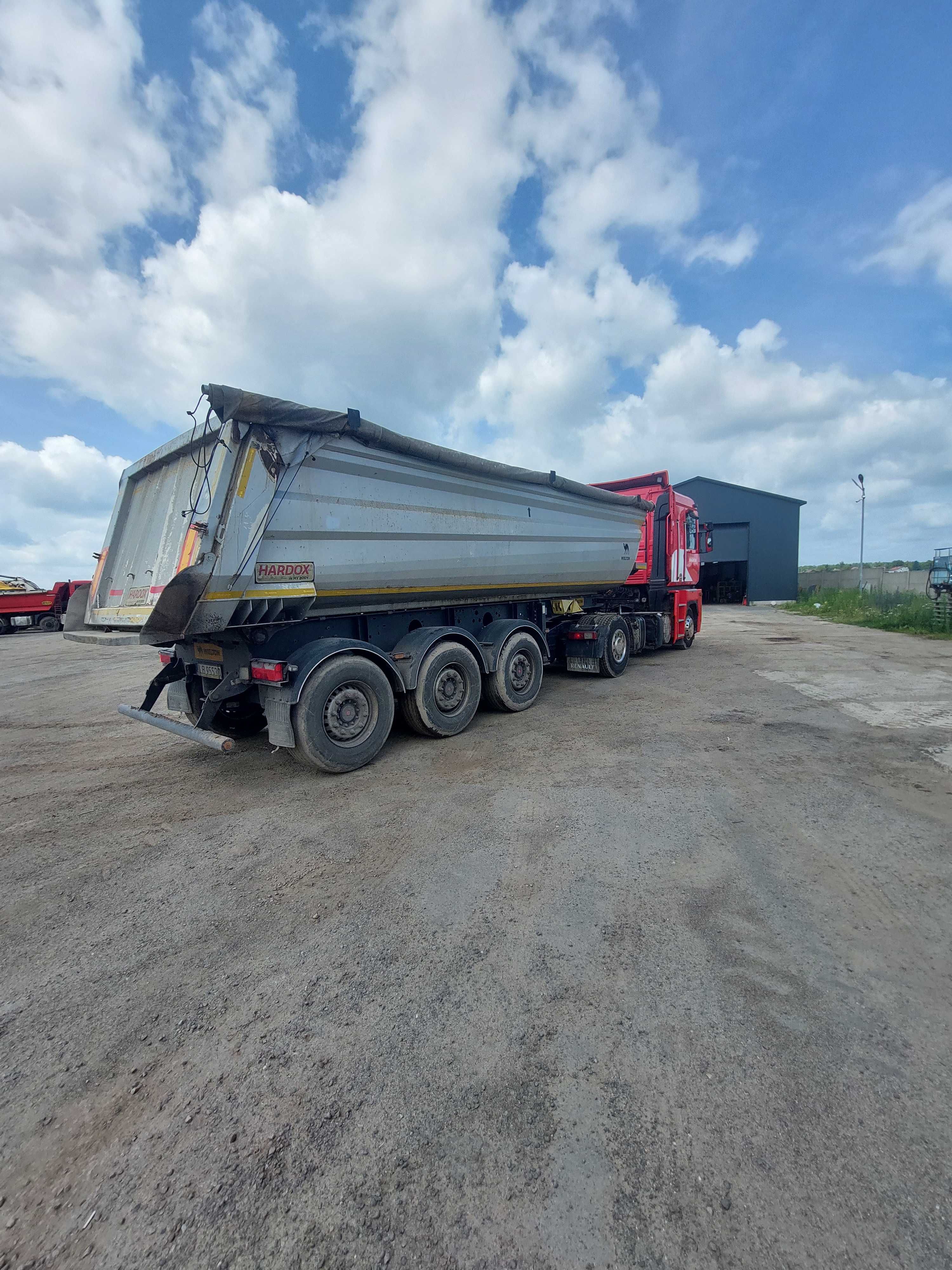 Renault Magnum 460 dxi zestaw wywrotka