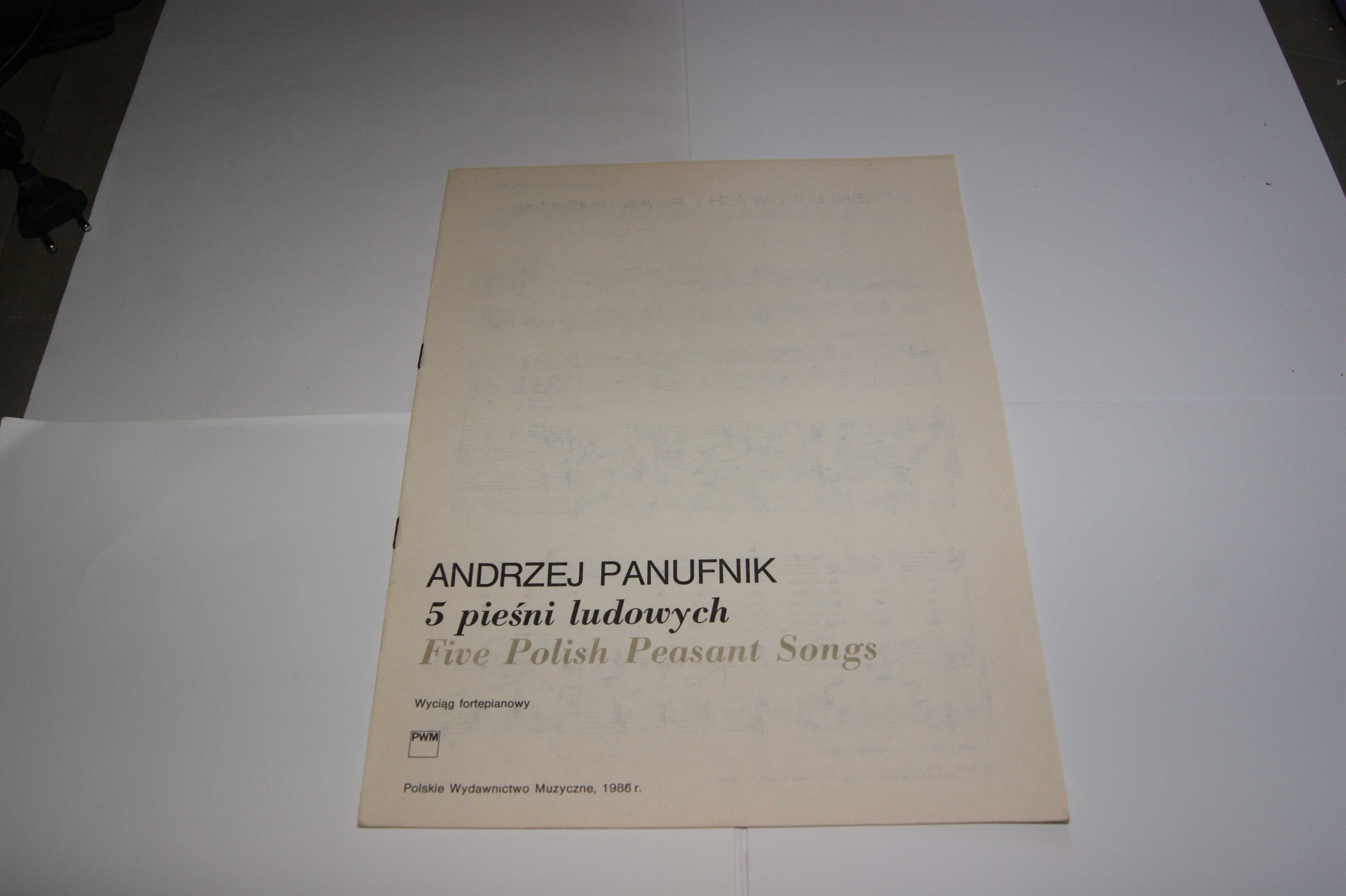 Andrzej Panufnik - Pięć pieśni ludowych