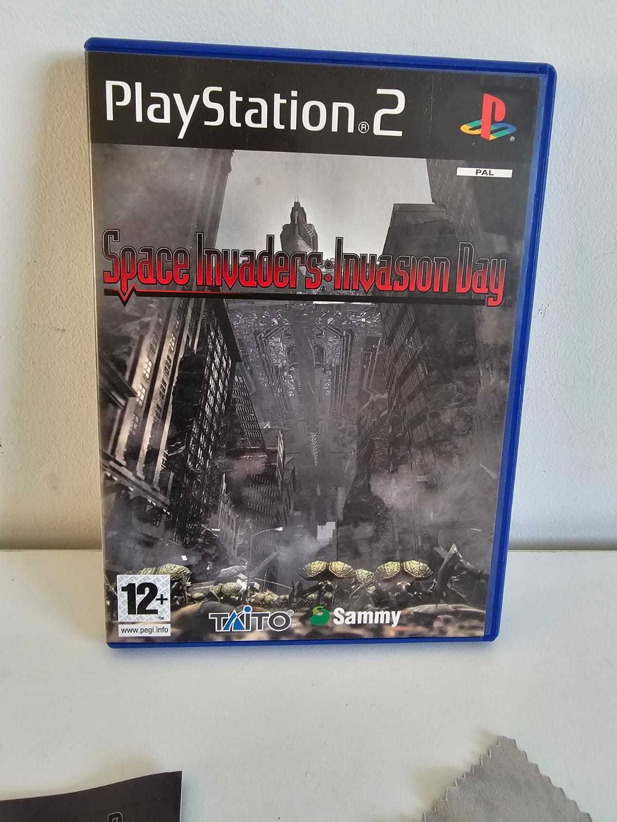 Space Invaders Invasion Day PS2 komplet