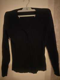 Sweterek czarny wzorek