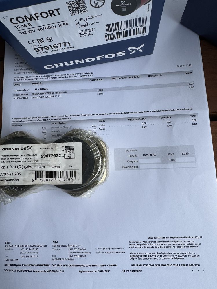 Bombas circuladoras Grundfos