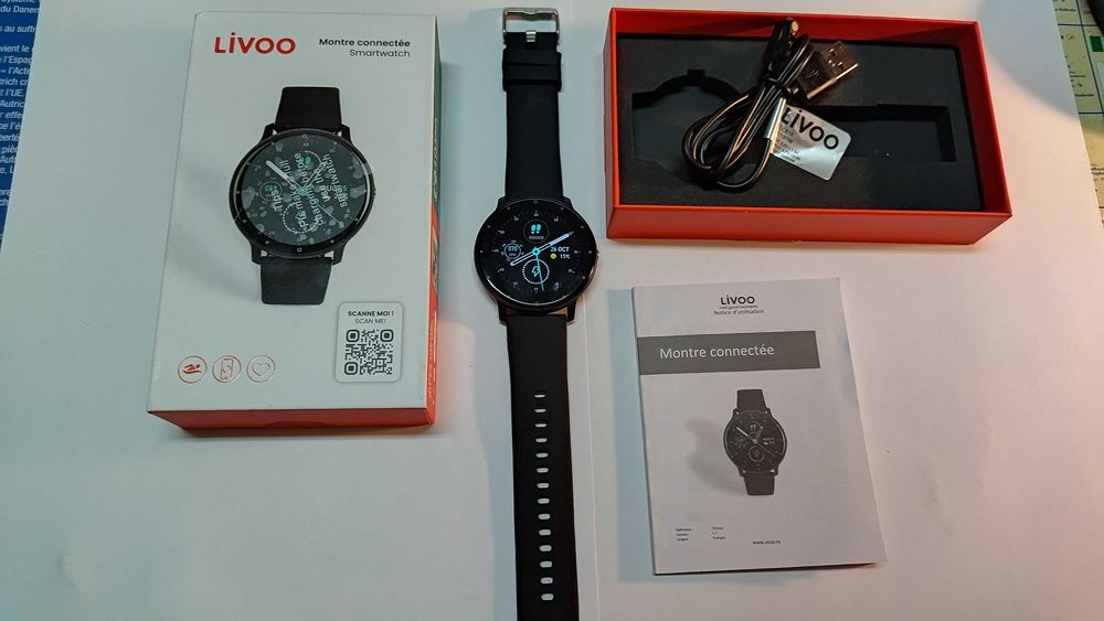 Livoo TEC616 Smartwatch estado de novo