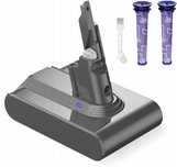 Akumulator Bateria Do Dyson V7 21.6V 4000mah 2x Filtr + Szczotka