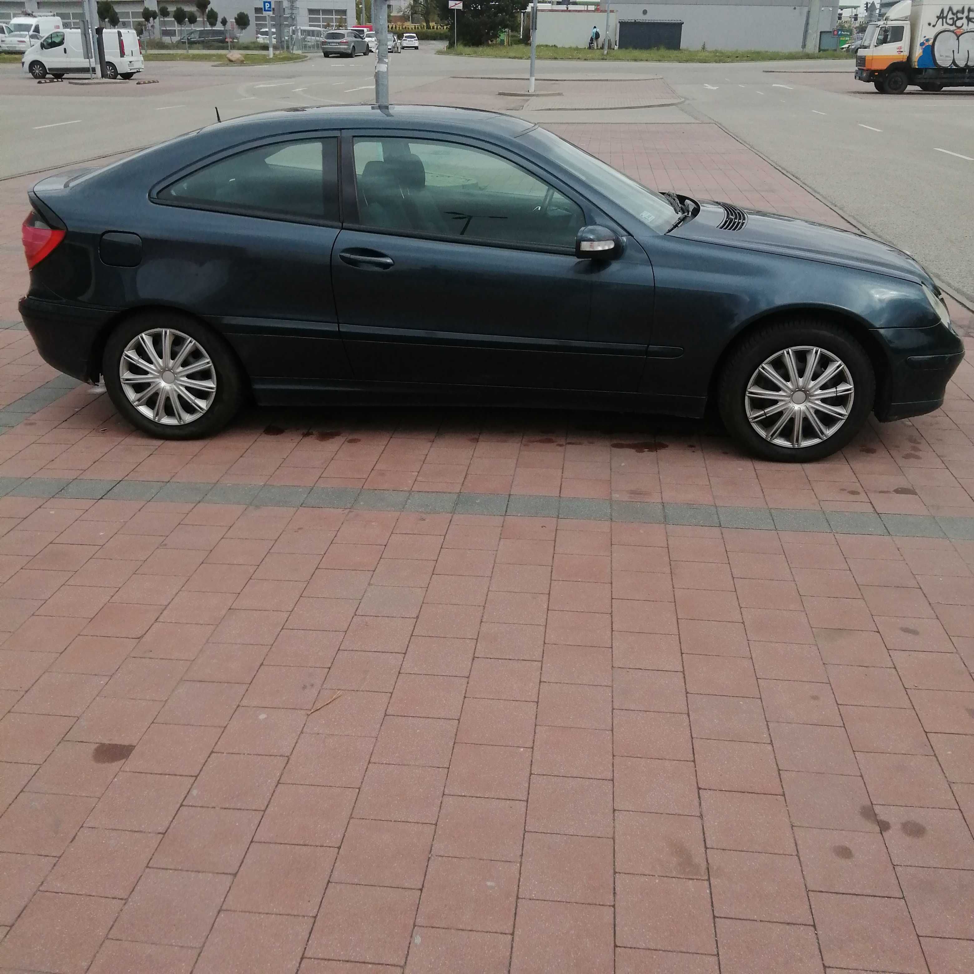 Mercedes c 200 1.8 benzyna kompressor coupe