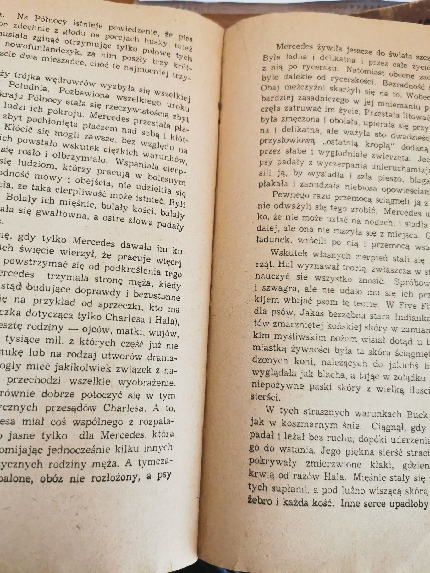Jack London Zew krwi 1955 rok