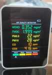 Монітор якості повітря детектор CO2, CO, PM2.5, PM10, HCHO, TVOC