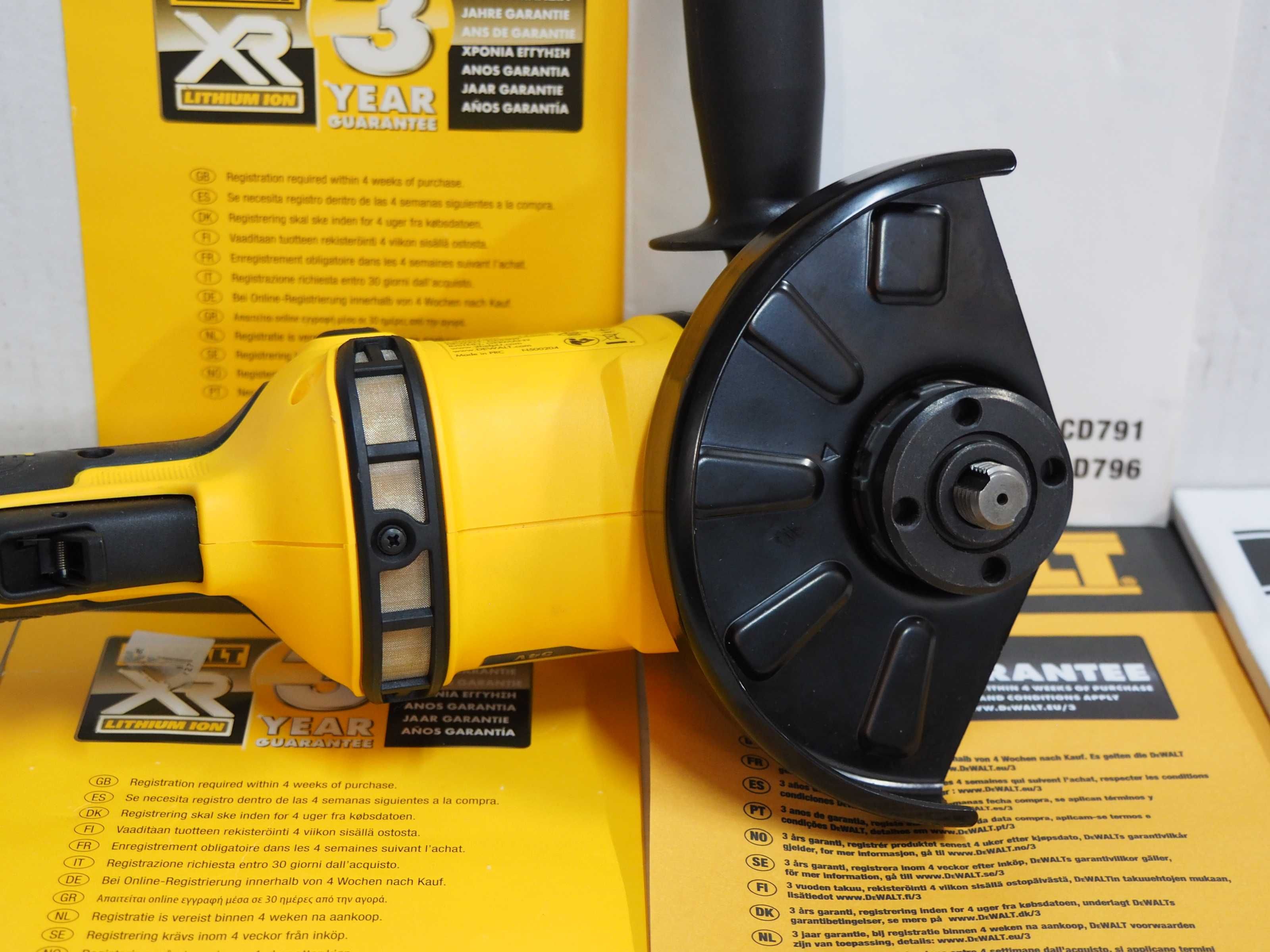 DEWALT DCG 418,414 szlifierka kątowa 54v bezszczotkowa bez bateria