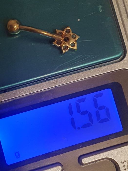 Золотой пирсинг 585