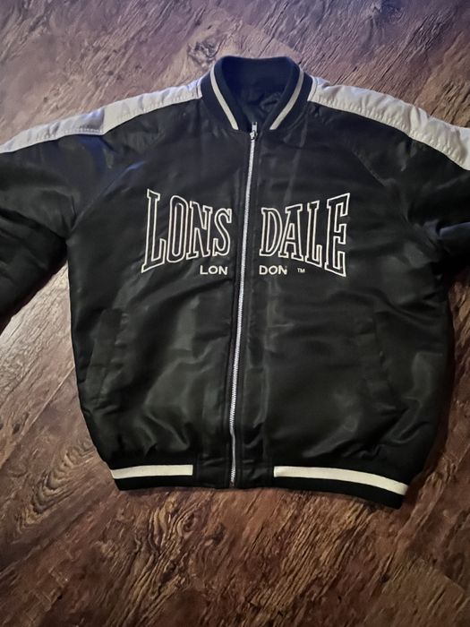 бомбер LONSDALE лонсдейл