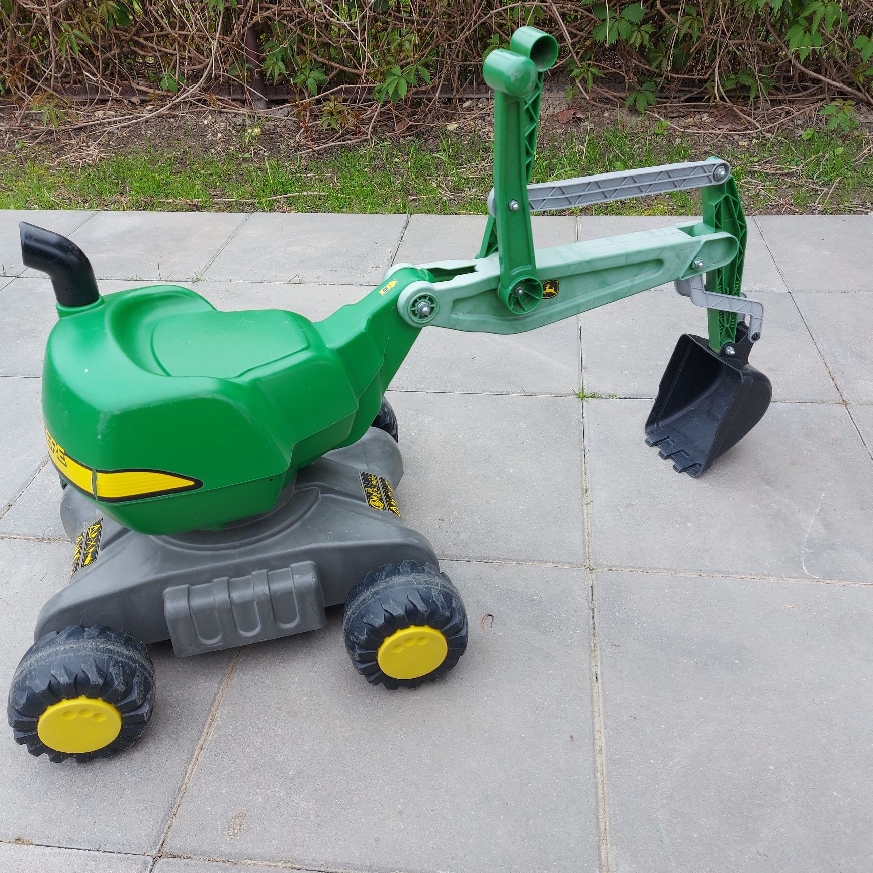 Duza obrotowa kparka dla dzieci rolly toys John deere