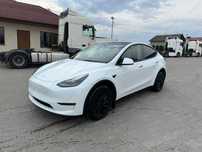 Аренда Vip авто Tesla model Y с водителем, свадьба, фотосессия