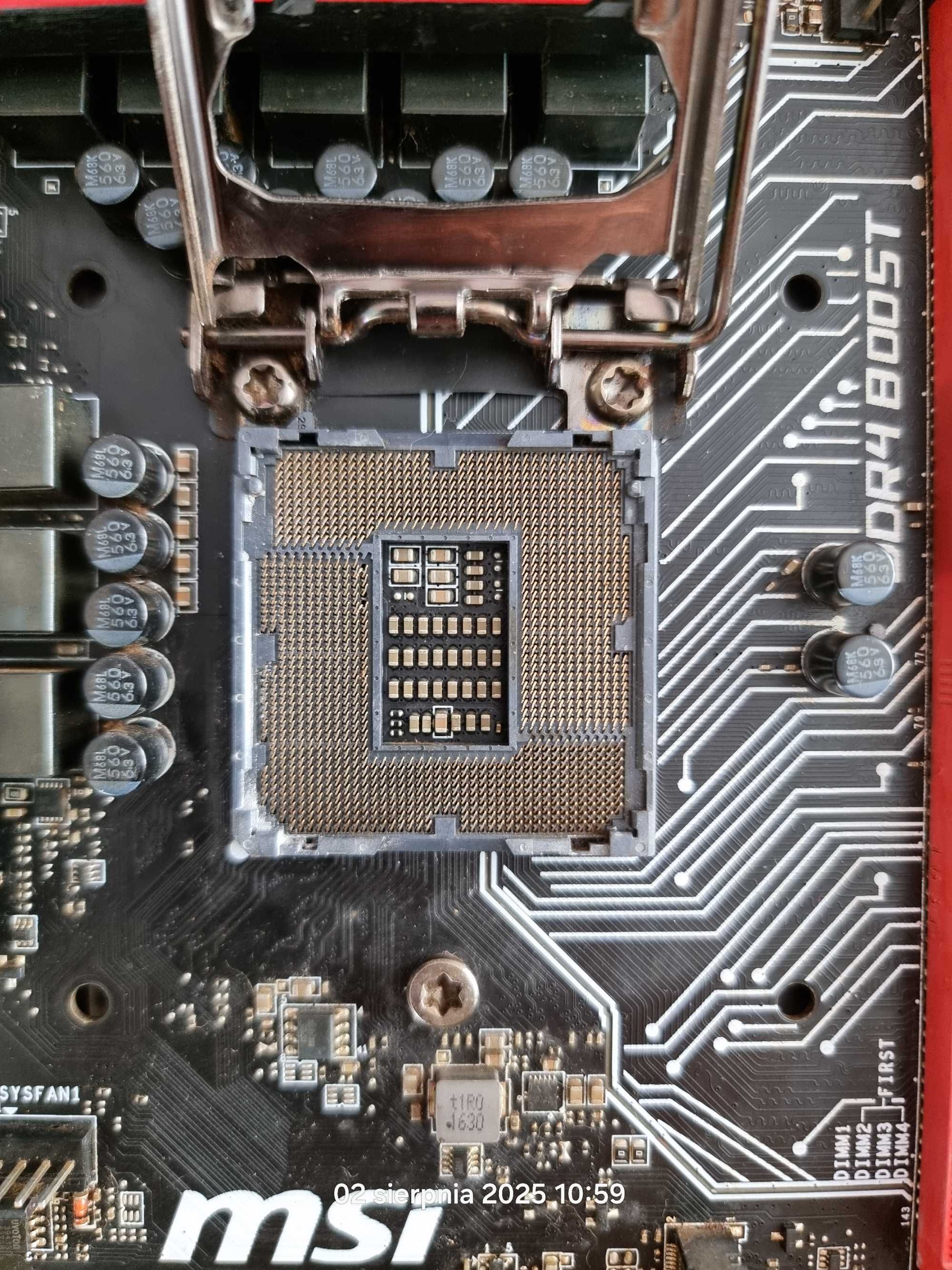 Płyta głowna +prosecor intel core i 5 6600k