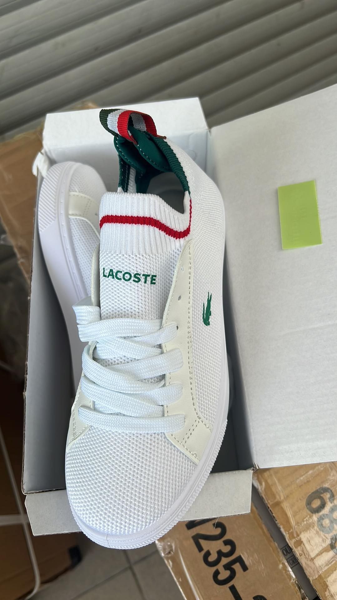 Buty lacoste 39, 40, skarpetkowe