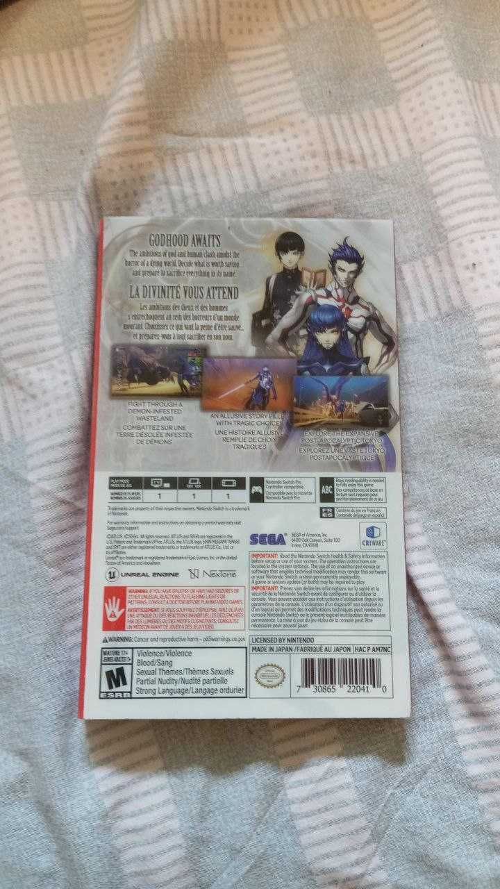 SMT V steelbook edition Nintendo switch