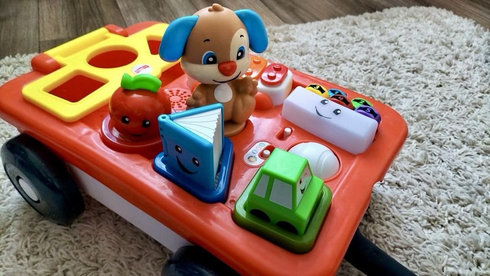 Fisher-Price edukacyjny wózek Szczeniaczka