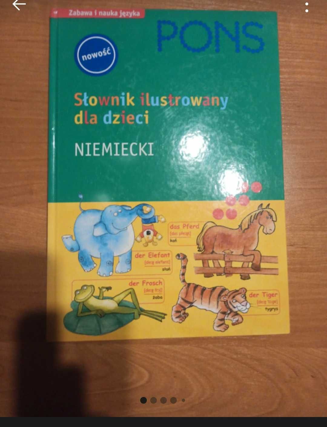 Pons słownik ilustrowany dla dzieci niemiecki