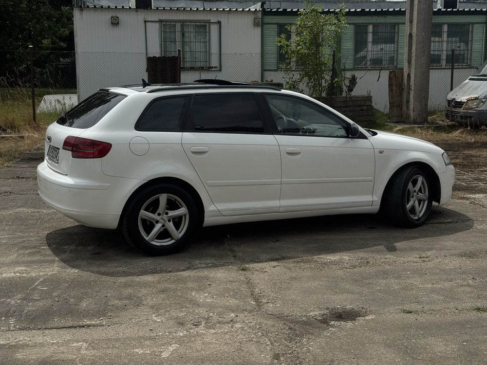 Audi A3 8P S-line 2.0TDI automat/tempomat/alu/lopatki/panorama/skora