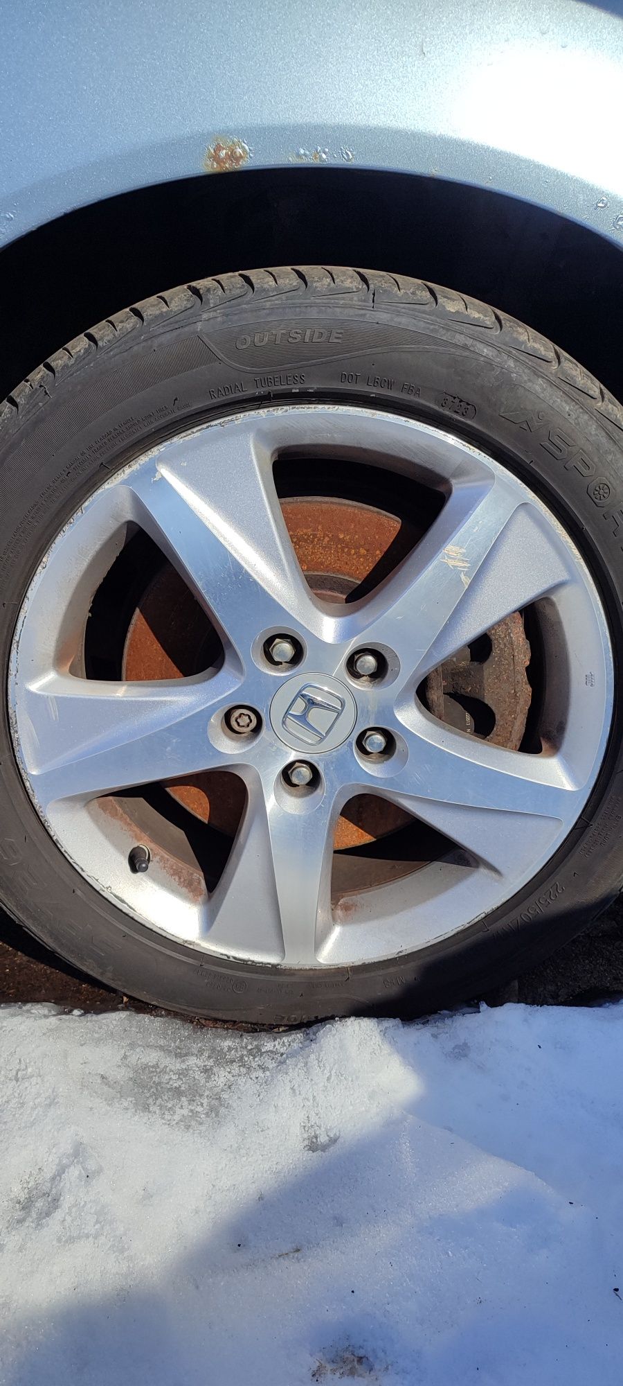 Диски на Honda accord 7-8