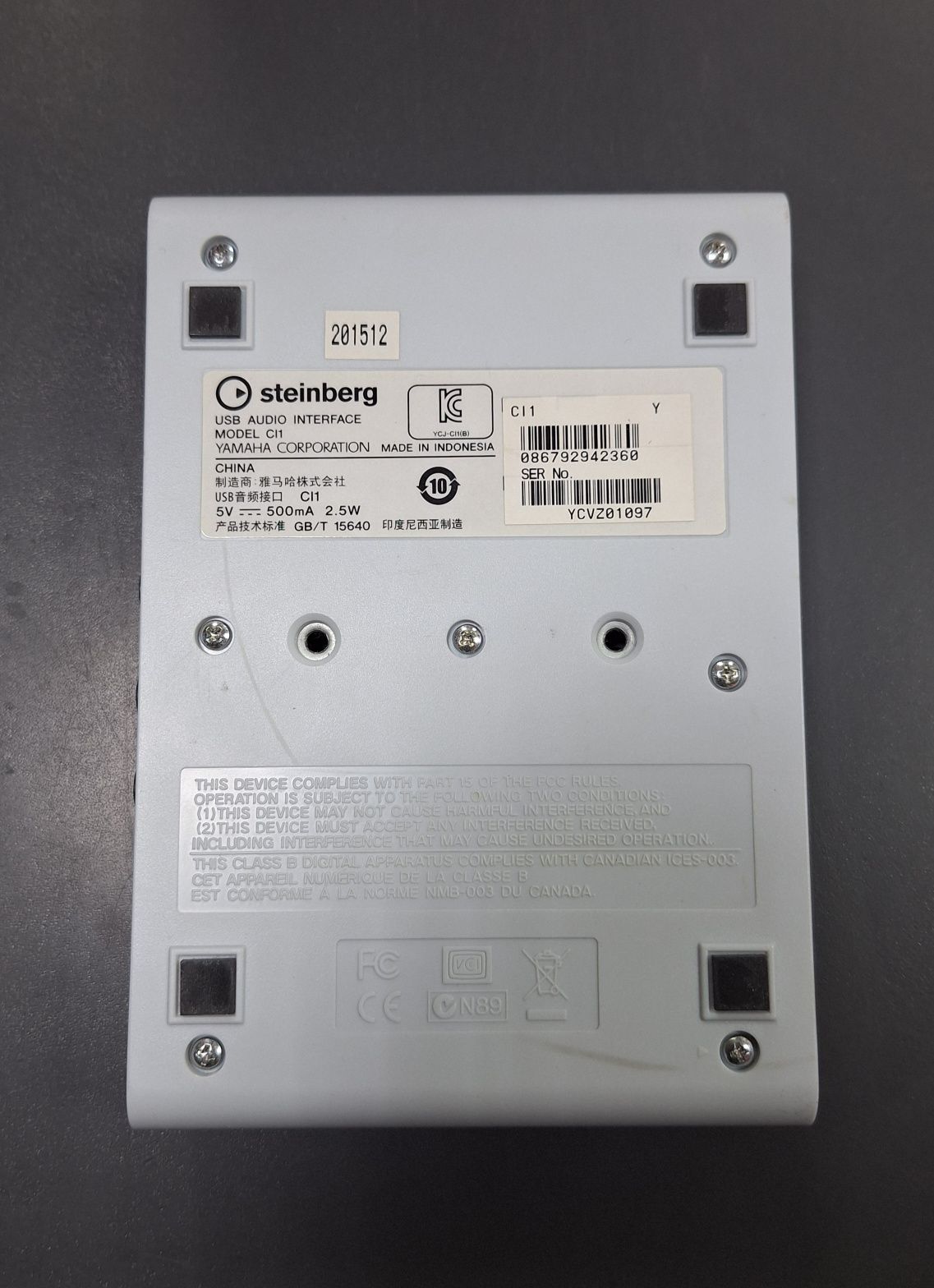 Interfejs USB CI1 Steinberg Yamaha