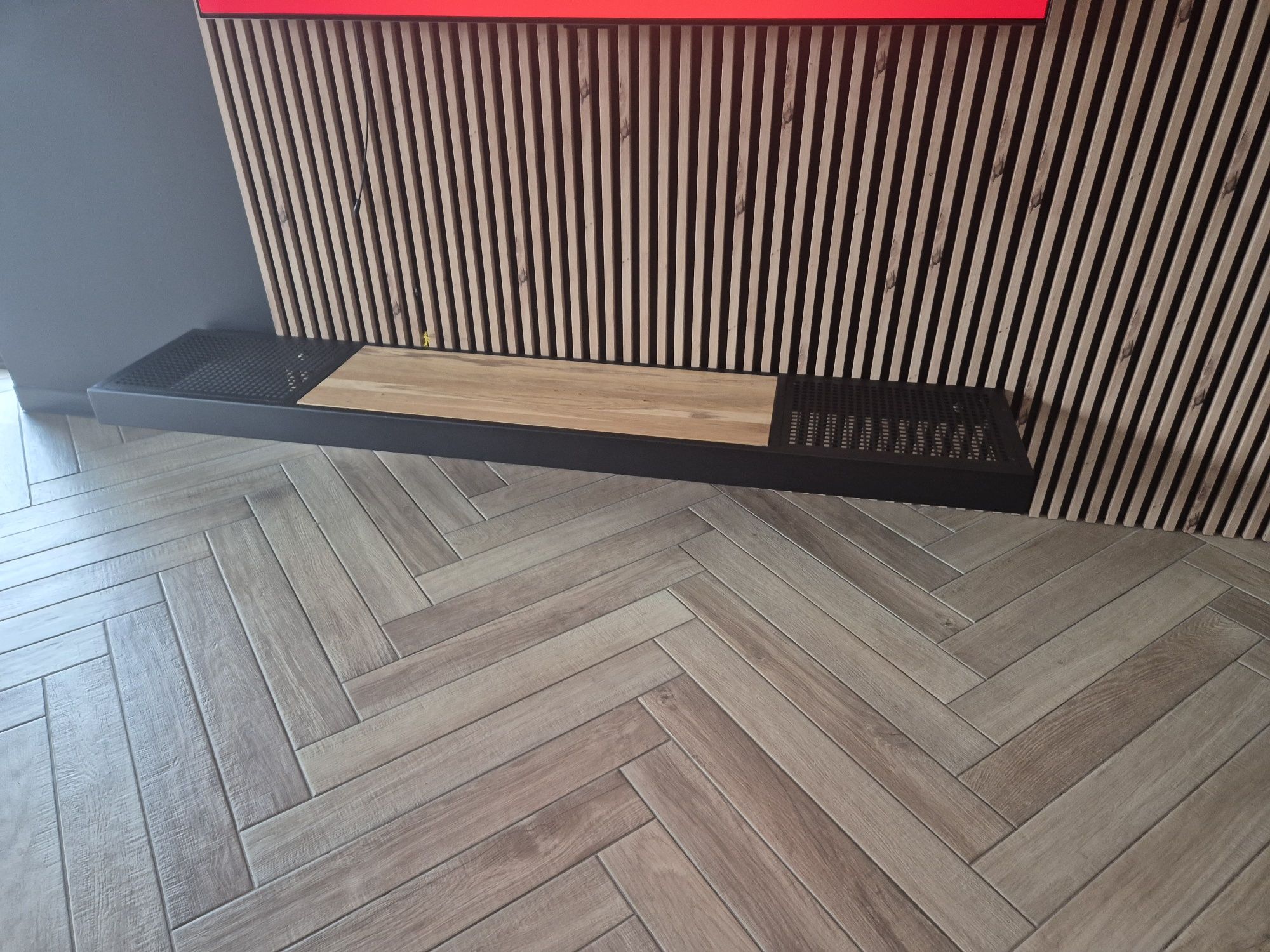 Półka RTV w stylu loft