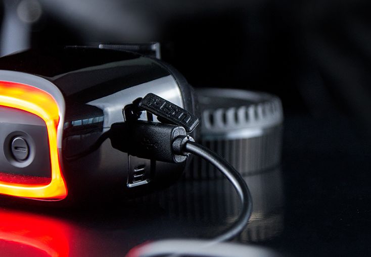 УМНЫЙ вело фонарь Meilan X6 USB задний габарит IPX6 маячок мигалка