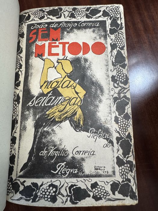 João de Araújo Correia - Sem Método - 1ª edição - 1938