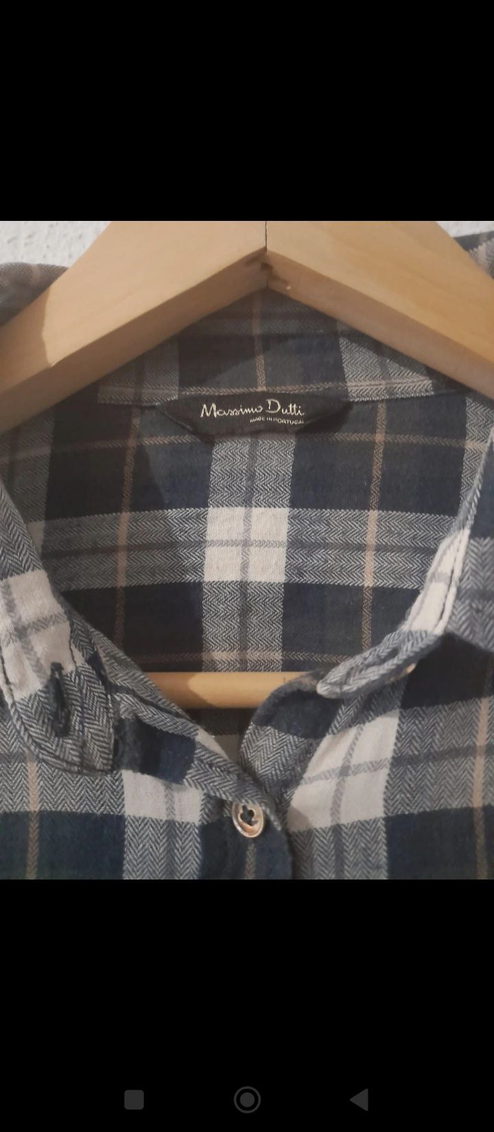 Camisa Blusa Massimo Dutti Tamanho XL 42