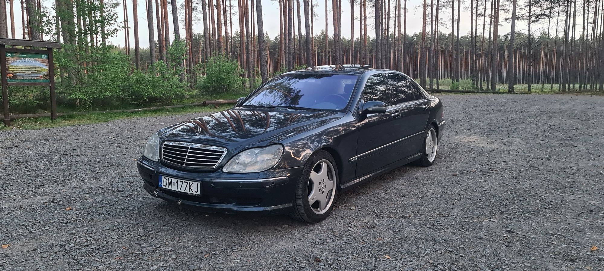 Mercedes S-klasa w220 S600 long AMG full opcja