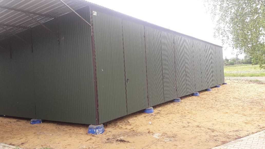 Garaż Blaszany 13x10m - Hala Magazynowa, Schowek - Blaszak -GRZYWSTAL