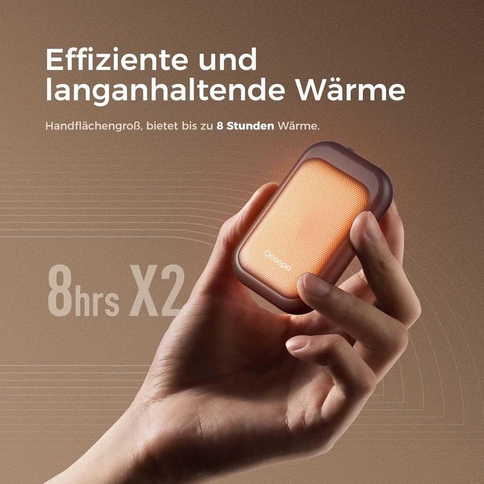 Ogrzewacz do rąk OCOOPA UT4 Young, 5000 mAh, magnetyczne, 2 szt.